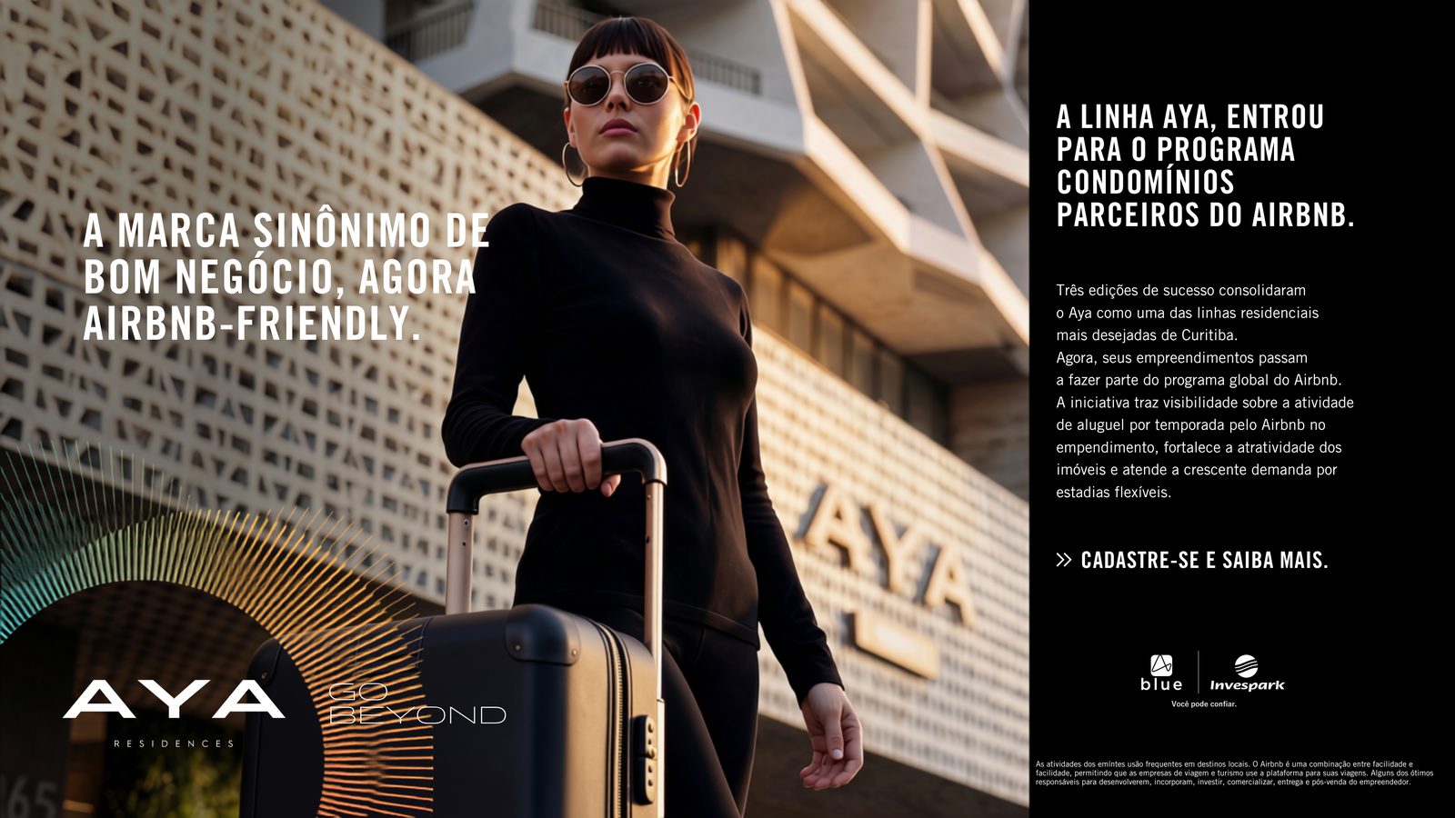 AYA Residences agora e Airbnb-friendly