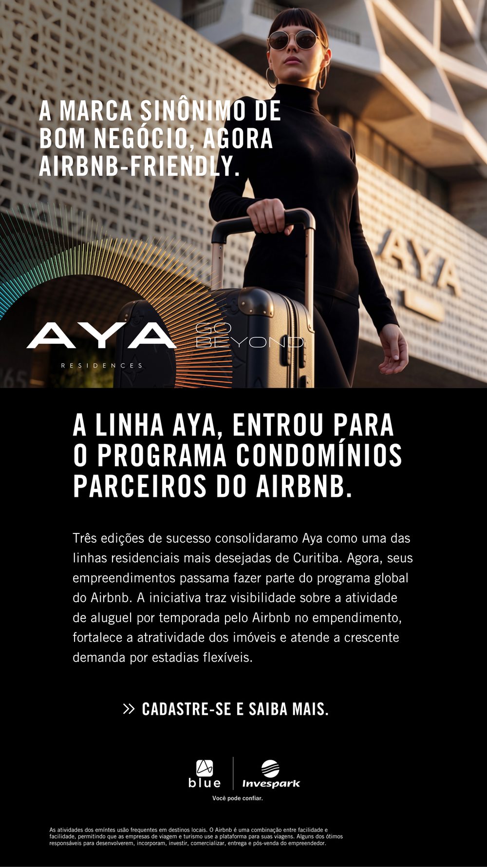 AYA Residences agora e Airbnb-friendly